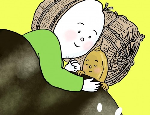 籾で寝かす（TOTTORI ILLUSTRATION 2025）