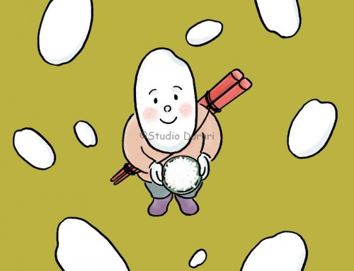 おこめだいすき（TOTTORI ILLUSTRATION 2025）